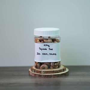 Dried Cashew <b>Nuts</b> 500g Organic Roasted Customizable Grade Vietnam Buttery Salty Flavor Premium Square Jar Wholesale OEM Support - Product Image 3