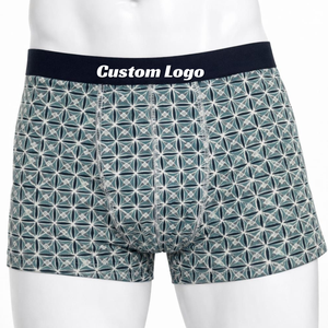 Calzoncillos Boxer Personalizados de Alta Calidad, Tejido de Punto, Posición del Logotipo en la Cintura/Derecha/Izquierda de la Pierna, Servicio OEM/ODM, Tiempo de Entrega de Muestra de 7 Días, EE. UU., Reino Unido - Product Image 2