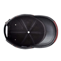 Casquette de chauffeur unisexe en cuir de vachette véritable vieilli, classique toutes saisons, casquette plate traditionnelle, casquette de baseball