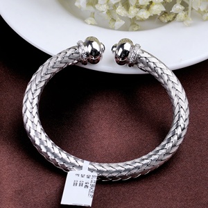 925ข้อมือเงินทำด้วยมือสำหรับผู้หญิงลูกบาศก์เพทายสีดำอัญมณีสำหรับการรักษาทางจิตวิญญาณเรกิของขวัญเครื่องประดับสำหรับงานเลี้ยง - Product Image 2
