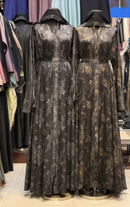 Nouvelle Abaya 2026 à Vendre, Modèle Dubaï, Perlée et Pailletée, Manches Longues, Traditionnelle Musulmane, Faite à la Main, pour Mariage, Respirante, Col en V pour Femme - Product Image 6