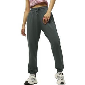 Pantalon de jogging ample en coton pour femme avec taille élastique, poches cargo, coupe décontractée, idéal pour l'hiver, personnalisable par sérigraphie - Product Image 2