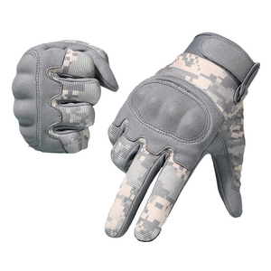Guantes Tácticos de Cuero de Alta Calidad para Rapel, Escalada, Rescate y Descenso por Cuerda, Guantes de Trabajo Resistentes para Trabajos con Cuerdas - Product Image 1