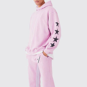 Dernier design de survêtement pour homme avec impression en relief, de haute qualité, respirant, confortable, très vendu, à prix raisonnable. - Product Image 4