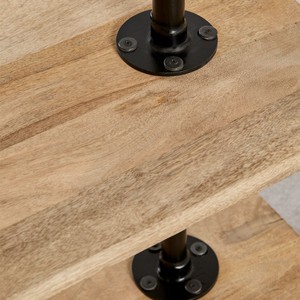Console en bois de manguier Vandana Amber Mark avec roulettes - Product Image 5