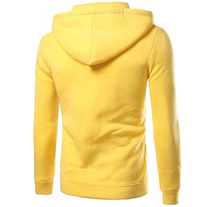 Sweatshirts à capuche GSM doublés en polaire pour hommes pullover d'entraînement athlétique décontracté avec poche kangourou - Product Image 2
