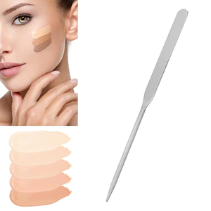 Espátula Cosmética de Acero Inoxidable para Maquillaje, Espátula Metálica de Una Sola Cara para Mezclar Maquillaje, Venta al Por Mayor - Product Image 5