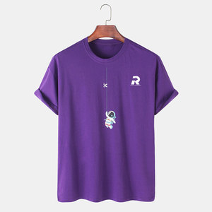 Camisetas Personalizadas con Logotipo, 100% Algodón Ecológico, Cuello Redondo, Manga Corta, Tallas Grandes para Hombre, Hechas a Medida para Venta en Línea - Product Image 1