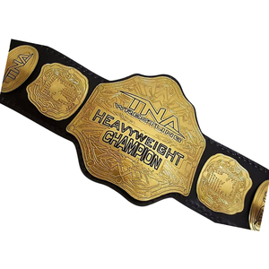 Ceinture de championnat de lutte poids lourd TNA personnalisée, ceinture de titre de qualité supérieure, cadeau de lutte de qualité supérieure - Product Image 4