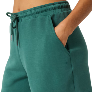 <b>Womens</b> Casual Sweat <b>Shorts</b> Elastic Waist Drawstring Side Pockets Relaxed Fit Open Hem Custom Wholesale OEM Manufacturer Supplier - Product Image 5