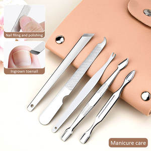 Anaaif Enterprises 20-Piece Stainless Steel Professional Manicure <b>Pedicure</b> <b>Set</b> 10-in-1 Nail Clipper Cuticle Nipper Nail File - Product Image 4
