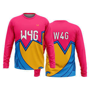 W4G Long Sleeve Crew Neck <b>Shirt</b> Sublimation Print Quick Dry Polyester Unisex Adult All Seasons Regular Fit Pullover Top - Product Image 6