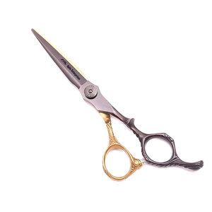 Ciseaux de coiffeur en or Ciseaux de coiffeur en acier japonais de qualité supérieure Instruments médicaux de beauté de haute qualité Soins de beauté - Product Image 1