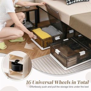 2 Armadietti di Stoccaggio in Plastica di Alta Qualità con Ruote - Product Image 3