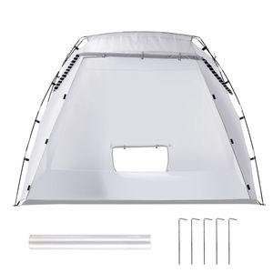 Tenda da Pittura Fai-da-te con Pavimento a Rete per Dipingere su Larga Scala, Portatile e Facile da Montare - Product Image 1