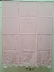 Silk Chanderi <b>Lace</b> Work Shawls  - Product Image 4