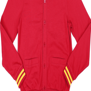 Pull cardigan tricoté à manches longues College University - Product Image 6
