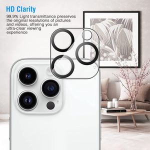 2 Confezioni di Protezioni per Lenti Fotocamera Ultra HD, Vetro Temperato Durezza 9H per Dispositivi Mobili - Product Image 6