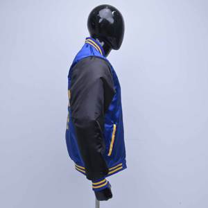 Chaquetas Varsity de Satén con Bordado Frontal y Trasero Personalizado de Calidad Premium, Chaquetas de Béisbol de Satén, Chaquetas Bomber - Product Image 6