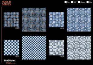Dalles de stationnement numériques extérieures haute résistance en céramique mate 300x300mm 30x30cm 12x12 pouces pour allées à usage intensif - Product Image 6
