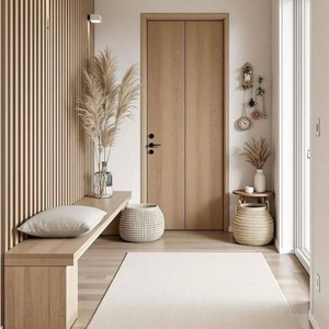 Puertas de MDF para Proyectos de Ingeniería, Resistentes a Grietas, Termitas, Humedad y Calor, con Núcleo Sólido de MDF, Puerta Interior - Product Image 1