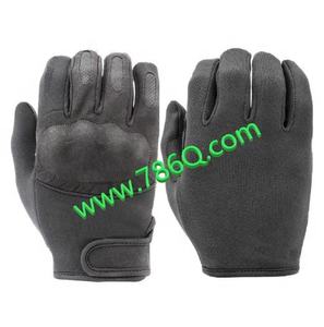 Guantes de cuero de motociclista tácticos de nudillos duros, protección de manos de cuero sintético de supervivencia para motociclistas de Pakistán - Product Image 1