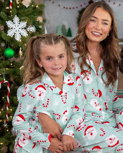 Printed Womens Holiday <b>Christmas</b> Pajama Tracksuit Set Festive Print Long Sleeve <b>Shirt</b> Matching Pants Cozy Winter Loungewear - Product Image 4