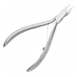 Coupe-ongles en acier inoxydable avec poignée en caoutchouc souple, outil professionnel de manucure et pédicure pour ongles épais - Product Image 3