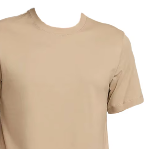 T-shirts décontractés pour hommes, sport, fitness, course à pied, 100% coton, coupe classique, col rond, manches courtes, anti-rides, avec logo personnalisé - Product Image 4