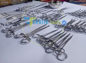 Ensemble d'instruments de chirurgie générale tendance et en promotion, outils chirurgicaux de salle d'opération de haute qualité, acier inoxydable résistant à la rouille - Product Image 2