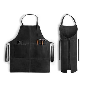 Delantal de Soldadura de Cuero Genuino Resistente al Fuego y a los Olores, Portátil, de Alta Resistencia, para Trabajos de Metalurgia, Soldadura, Resistente al Calor - Product Image 5