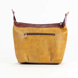 Nouvel arrivage de sac à main vintage en cuir véritable à imprimé animal multicolore pour femmes bandoulière étanche unique à la mode - Product Image 4