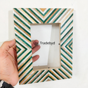 Vintage Handmade Resin Inlay Creative Premium Quality Photo <b>Frame</b> Designer <b>Frame</b> by Tradebyd - Product Image 1