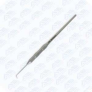 Instruments remplissants dentaires d'acier inoxydable d'équipements dentaires avec la sonde à extrémité unique de poignée solide - Product Image 2