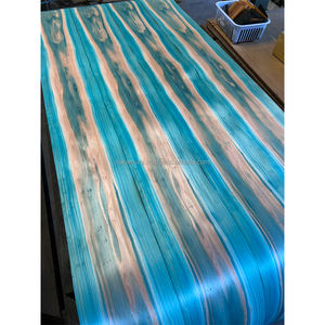 Papel Washi Japonés Patentado Teñido en Azul Cielo, con Reverso No Tejido, Acabado Texturizado Flexible, Lámina de Chapa sin Pegamento para Instalación - Product Image 2