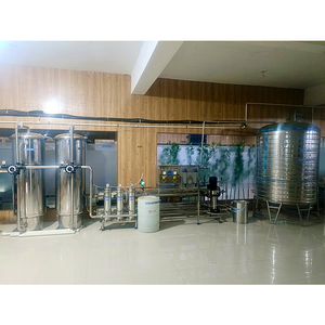 มอเตอร์ปั๊มโรงงานกรองน้ำระบบ Reverse Osmosis คุณภาพพรีเมียม ประสิทธิภาพสูง พร้อม PLC ความจุ 3000 ลิตร/ชั่วโมง สำหรับบรรจุน้ำแร่ในอินเดีย - Product Image 1