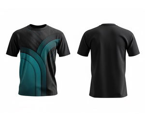 เสื้อยืดโพลีเอสเตอร์แบบซับลิเมชั่นสั่งทำพิเศษ ทนทานและสวมใส่สบาย | ไซส์ผู้ชาย ผู้หญิง และเยาวชน |   ชุดกีฬาฝึกซ้อมน้ำหนักเบา แห้งเร็ว - Product Image 3