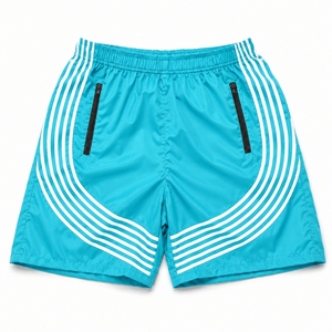 Shorts pour hommes 100% Coton, respirants, séchage rapide, imperméables, élastiques, imprimés ou unis, pour la plage, la gym, le sport et la protection contre le vent - Product Image 1