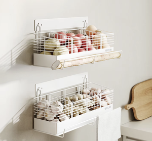 Estante ajustable para almacenar jengibre, ajo y cebolla, organizador de encimera de cocina con divisores extraíbles - Product Image 3