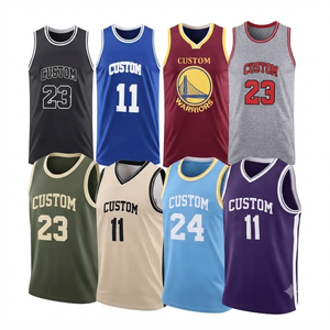 Maillot de basketball personnalisé, uniforme d'équipe personnalisé, débardeur de basketball réversible en mesh pour hommes et garçons, imprimé par sublimation (modèle vierge) - Product Image 1
