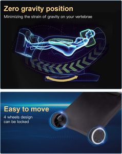 Sillón de Masaje para el Hogar, de Cuerpo Completo, con Rieles, Cabina Espacial de Lujo, Multifuncional, con Mecanismo de Suspensión Neumática - Product Image 6