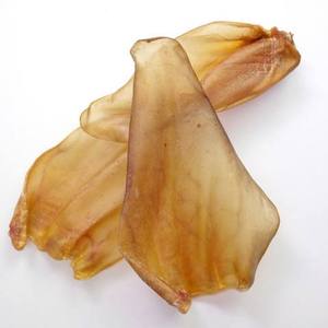 Friandises à mâcher naturelles et biologiques pour chiens, riches en protéines, en forme de mini-bâtonnets tressés et d'oreilles de bœuf séchées - Product Image 2