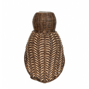 Vase de table tissé hibou de saule accessoire décoratif pour la maison - Product Image 2