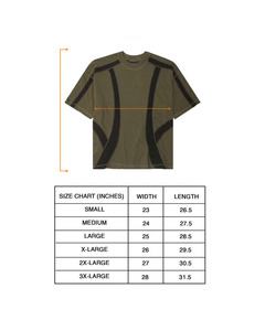 Camisetas de Manga Corta para Hombre, Diseño Nuevo, Color Verde Oliva, Paneles Geométricos, Algodón, Precio al por Mayor, Hechas en Pakistán - Product Image 6
