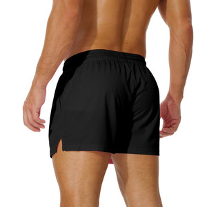 2026 Wholesale Supply of <b>Mesh</b> Shorts For Men Customized Solid Colors Men's Casual Eco-Friendly Joggers Shorts with Printed Logo - Product Image 5