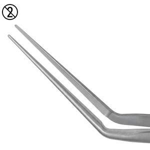Pinzas Bechert de Acero Inoxidable, Pinzas Quirúrgicas Oftálmicas, Instrumento de Precisión para Cirugía Ocular, para Cirugía de Cataratas - Product Image 4