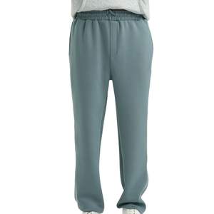 Pantalon de survêtement large pour homme, coupe décontractée, en coton et polyester, avec bande latérale, vente en gros OEM - Product Image 5