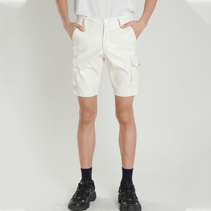 Shorts en cuir pour hommes, tendance et de qualité supérieure, blancs et élégants, service OEM/ODM, excellent fournisseur pour les prix de gros - Nouvelle collection 2026 - Product Image 1