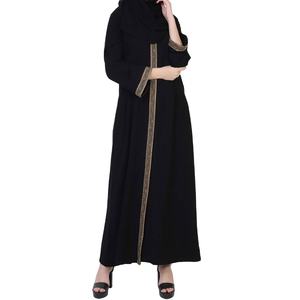 New Design Muslim <b>Kaftan</b> Turkey Abaya Dress Islamic Clothing in Dubai High Quality Long Sleeve Ethnic Dress Women - Product Image 1