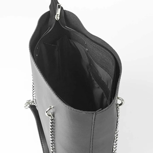 Nouveau sac fourre-tout pour femme en cuir véritable à 100 %, fermeture à glissière ouverte, grande capacité, couleurs personnalisables, logo tendance - Product Image 6